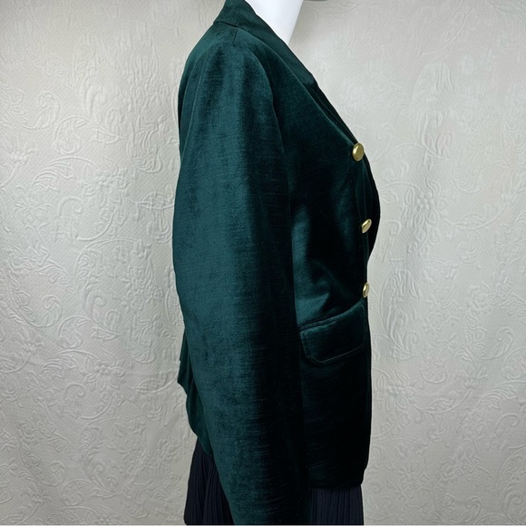Chico’s 2 Washable Velvet Blazer Jacket - Picture 6 of 12